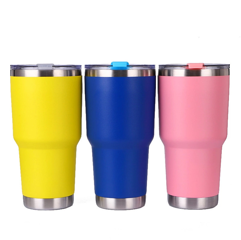 30 oz Double Wall Stainless Steel Vacuum Insulated Tumbler C
