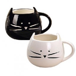 450ml cat shape ceramic mug
