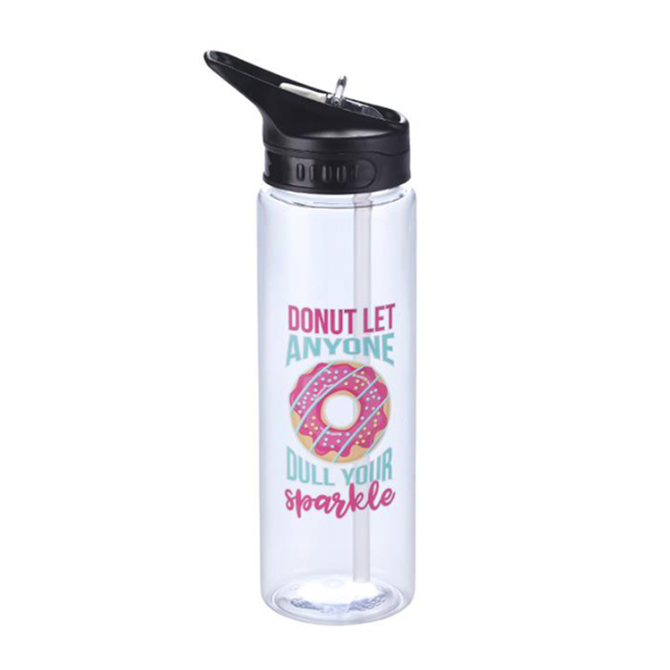 700ml plastic bottle with straw lid